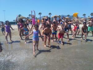 La temática de este campamento “Arts around the World” es el arte en general, con actividades plásticas para despertar la creatividad de los niños