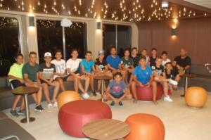 Los expedicionarios, en el buque Sorolla, el viernes de regreso a casa