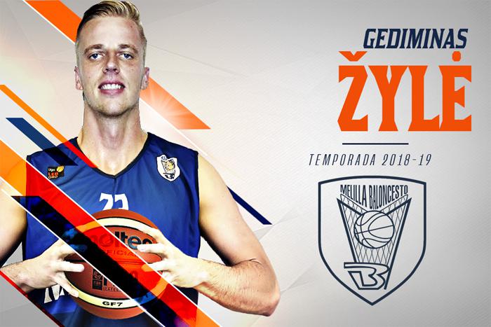 Gediminas Zyle es ya nuevo jugador del Melilla Baloncesto