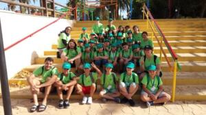 Los 27 niños que participan este año en las Colonias Urbanas de Melilla Acoge