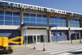 Imagen del aeropuerto de Melilla
