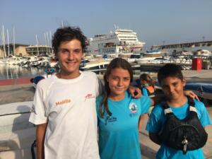 Carlos Cervilla, Cristina Padilla y Pablo Pascual posando juntos