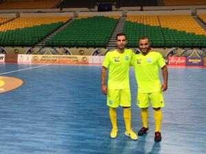 Barroso y Yusef, jugadores melillenses en el Atlético Los Ángeles