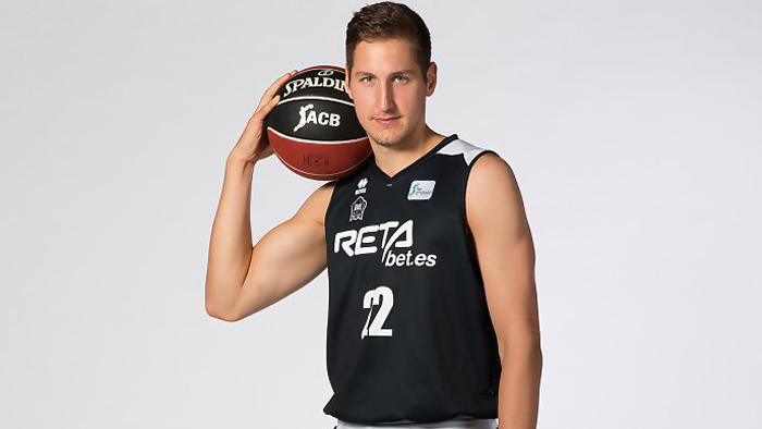 Vasilije Vucetic, jugador del Melilla Baloncesto