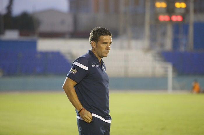 Luis Miguel Carrión, entrenador de la U.D. Melilla