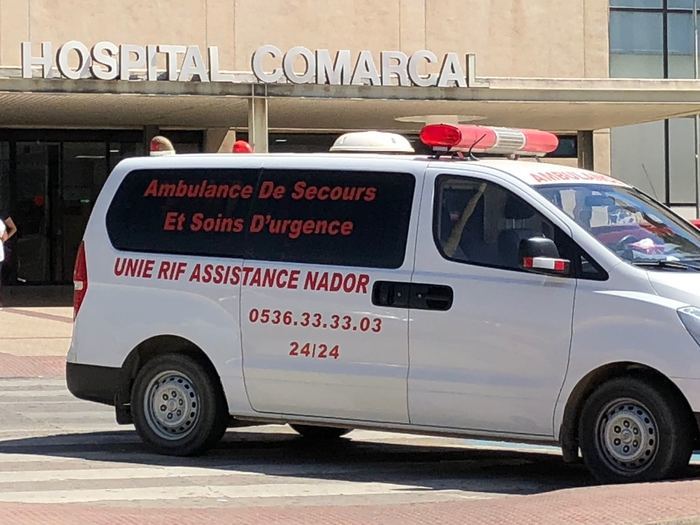 VOX Melilla denuncia la entrada de ambulancias de Marruecos hasta las puertas del Comarcal