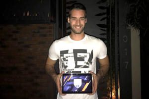 Darko Balaban, jugador del Melilla Baloncesto