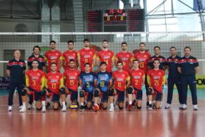 Selección Española que se enfrentó ayer a Bielorrusia, en Mogilev