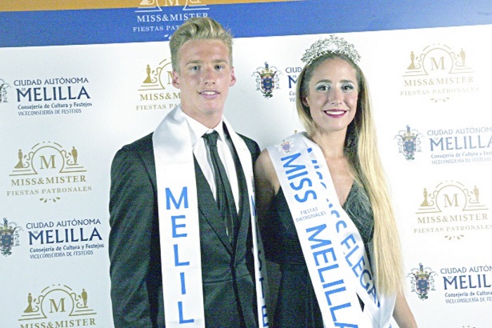Paula Pozo y Gustavo Sánchez, Miss y Míster Melilla 2017