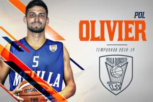 Pol Olivier, nuevo jugador del Club Melilla Baloncesto
