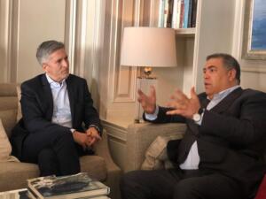 El ministro del Interior, Fernando Grande-Marlaska, y su homólogo marroquí, Abdelouafi Laftit
