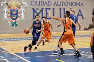 El Melilla Baloncesto disputó el pasado sábado su primer amistoso frente al CAM Enrique Soler