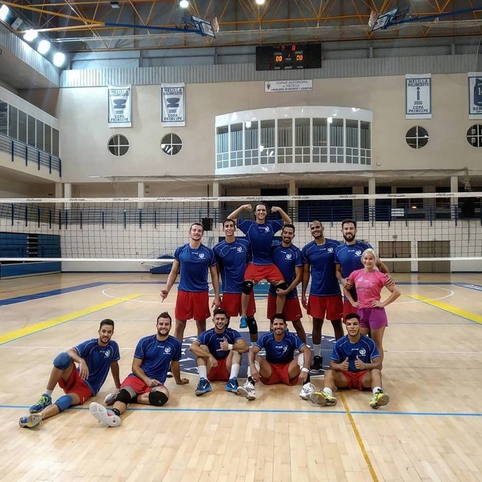 El Club Voleibol Melilla disputará esta tarde el primero de sus dos encuentros amistosos