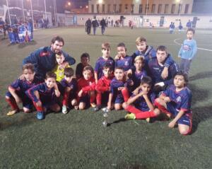 Equipo Alevín B del club azulgrana