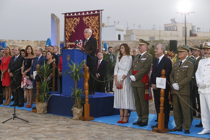 Imbroda ofreció su discurso durante el acto institucional por el Día de Melilla