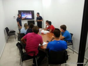 Imagen del curso de árbitros celebrado el pasado mes de julio