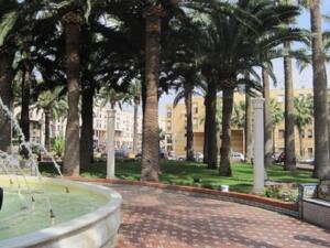 El acusado fue detenido en el parque Agustín Jerez