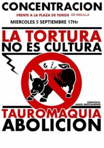 Cartel anunciador de la concentración