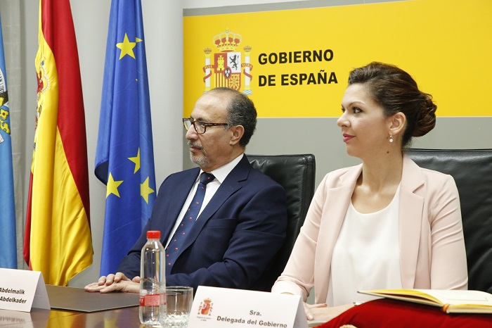 Los dos últimos delegados del Gobierno de Melilla, Abdelmalik El Barkani y Sabrina Moh