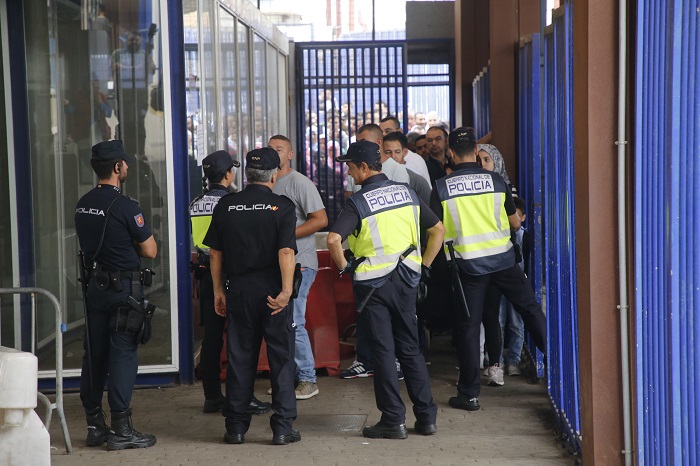 Una de las detenciones se produjo en la frontera de Beni-Enzar