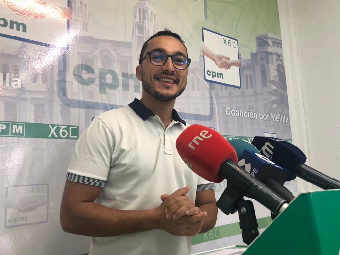 El diputado de Coalición por Melilla (CPM), Mohamed Ahmed