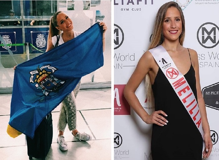 Paula Pozo Carreño, Miss Melilla 2017, participará este sábado en el certamen Miss World Spain 2018