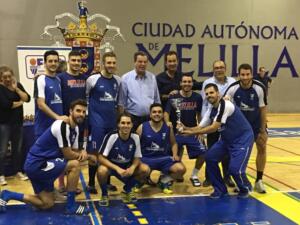 El Melilla Baloncesto se alzó con el título en la 1ª Autonómica