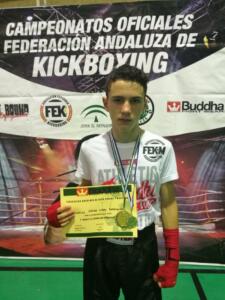 Anxo Vidal, con sus dos medallas de oro