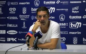 Luis Miguel Carrión, entrenador de la U.D. Melilla