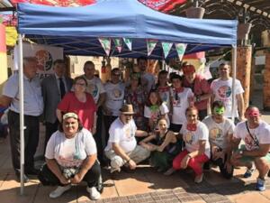 La mesa de FEAFES se ubicará frente al Sagrado Corazón, como el pasado año