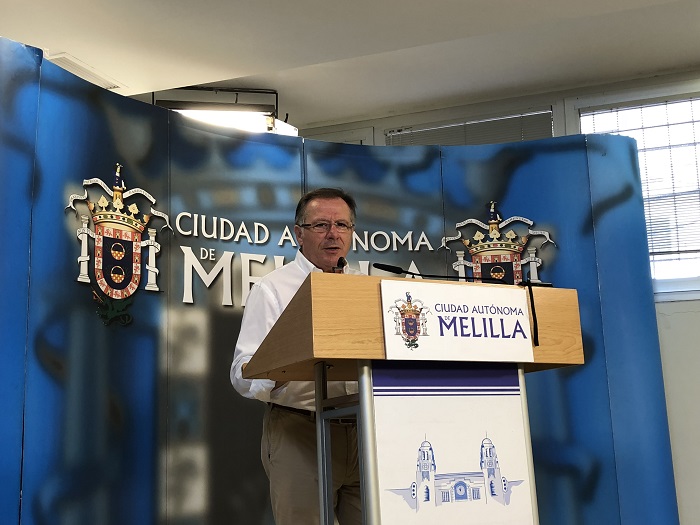El coordinador de Ciudadanos Melilla, Eduardo De Castro