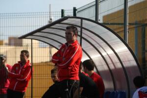 ‘Chupa’, en su etapa como entrenador del Gimnástico Melilla en la Liga Nacional Juvenil