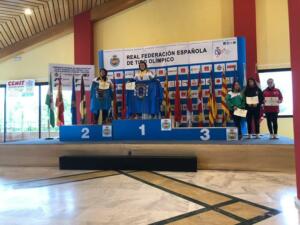 Medalla de oro para Virginia Rico y plata para Alba Torrejón