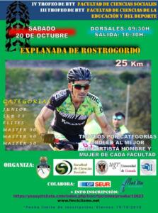 Cartel anunciador de la prueba