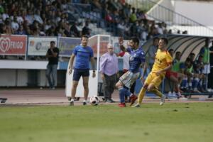 Ruano completó un excelente encuentro, estuvo muy entonado y suyo fueron los dos pases de gol del Melilla