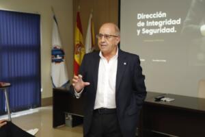 Florentino Villabona, en un momento de su intervención