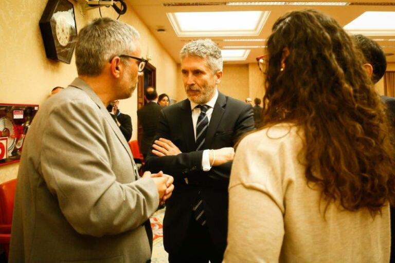 El ministro del Interior, Fernando Grande-Marlaska, se reunió en Madrid con su homólogo marroquí, Abdelouafi Laftit