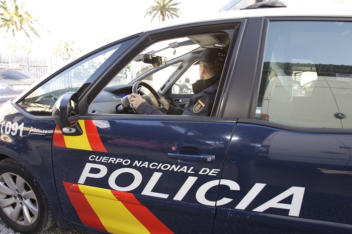 Uno de los vehículos de la Policía Nacional de Melilla