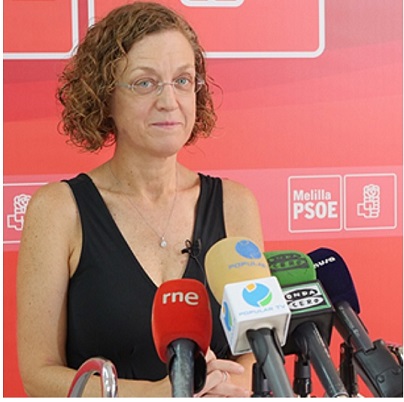Gloria Rojas, secretaria general del PSOE local