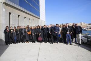 Concentración frente a las Torres