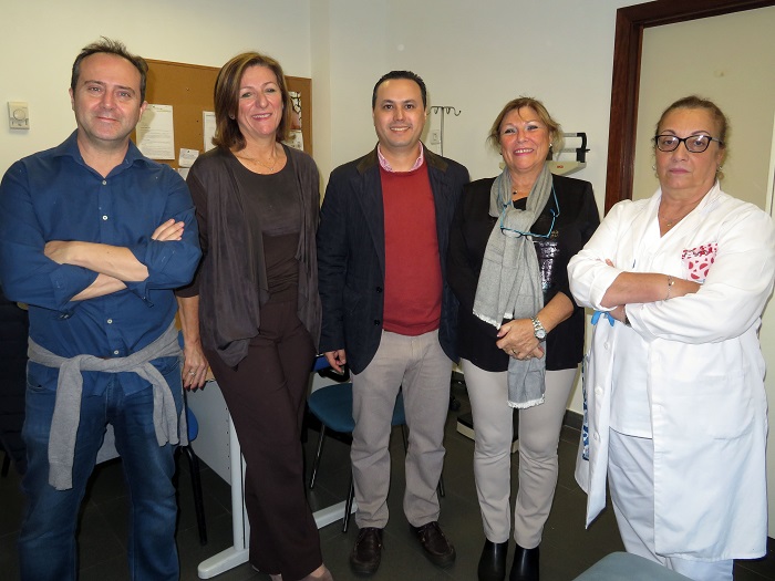 El equipo del INGESA visitó el centro de salud de la Zona centro