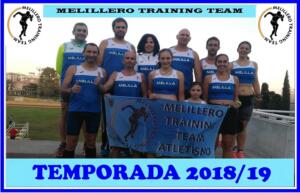Componentes del Club Atletismo Melillero Training Team, recientemente creado en Málaga para la temporada 2018-19