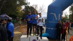 Soufian Bouhadach en el podio