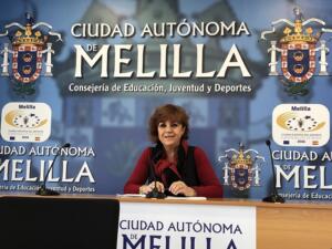 La viceconsejera del Mayor y Relaciones Vecinales, Carmina San Martín, ayer en rueda de prensa