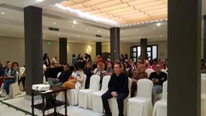 Algunos de los participantes en las charlas que ofrece Mercadona