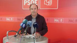 El secretario de Política Autonómica y Municipal del PSOE local, Francisco Vizcaíno