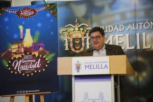 El viceconsejero de Festejos, Francisco Díaz, anunció las diversas actividades navideñas que comenzarán este sábado con el encendido de luces