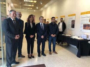 Ayer se inauguró en el Club Marítimo la exposición ‘Las biblias del exilio’