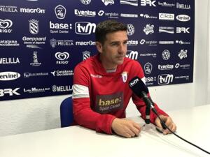 Carrión, entrenador de la U.D. Melilla