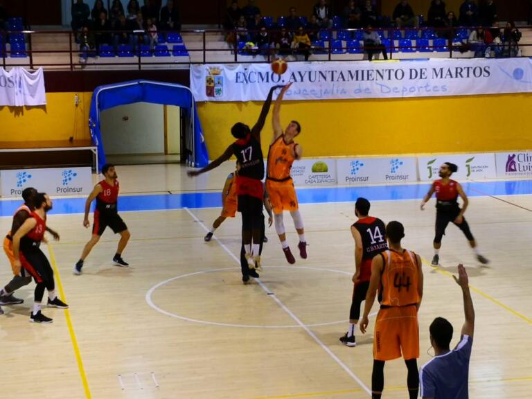 Imagen del encuentro disputado ayer en el Polideportivo Municipal de Andújar